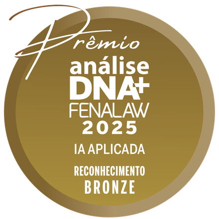 Selo: Prêmio DNA+FENALAW, Projetos de Agentes de IA Integrados